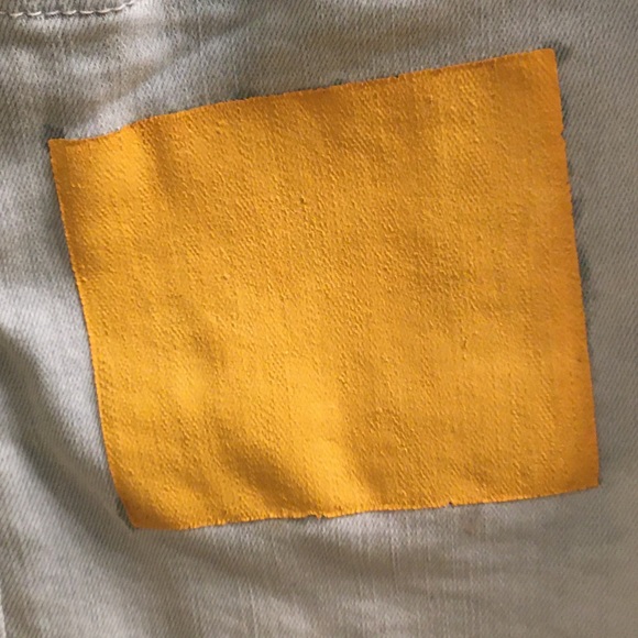 🍍 Calvin Klein Jeans Patchwork.Skirt Girls. Size 12 NWT - Picture 5 of 12